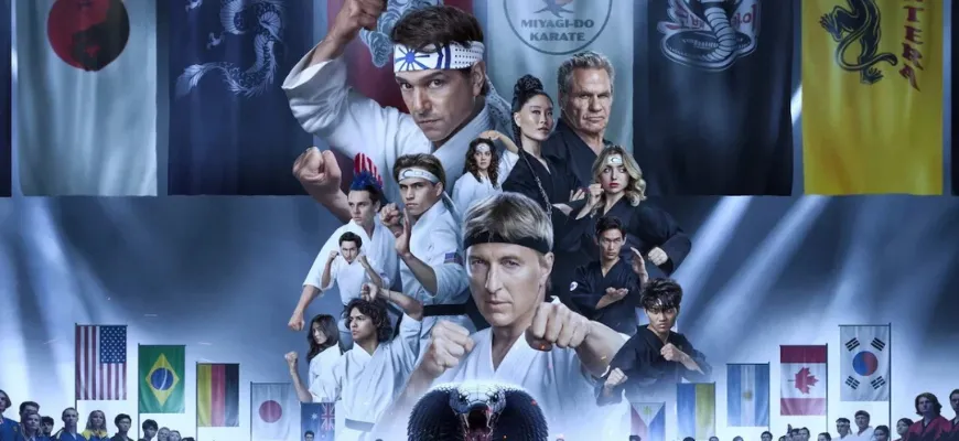 Cobra Kai: дата выхода 3-й части 6 сезона, сюжет и актерский состав